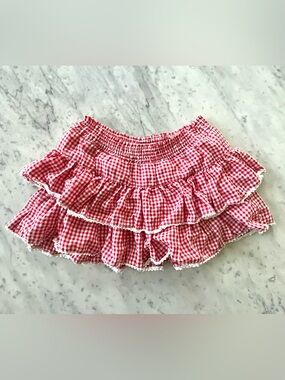 Darling women’s red gingham bloomers